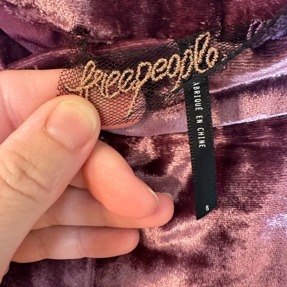 Free People Purple Velvet Blazer - Picture 11 of 12